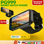 PGD 4G Smart Watch Phone – GPS, Dual SIM, 8MP Camera, Android 12, 64GB
