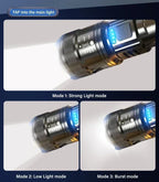 Super Bright USB Rechargeable LED Flashlight