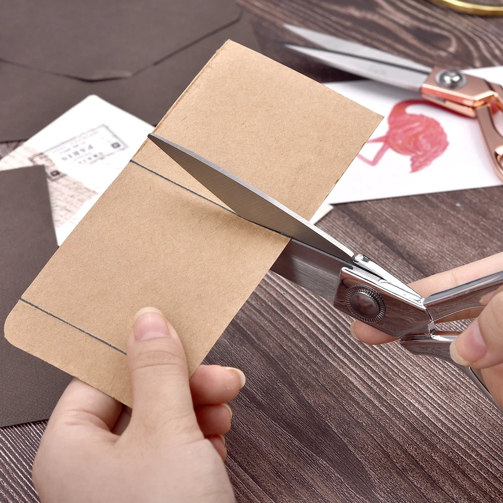 Professional Stainless Steel  Vintage Tailor Scissors