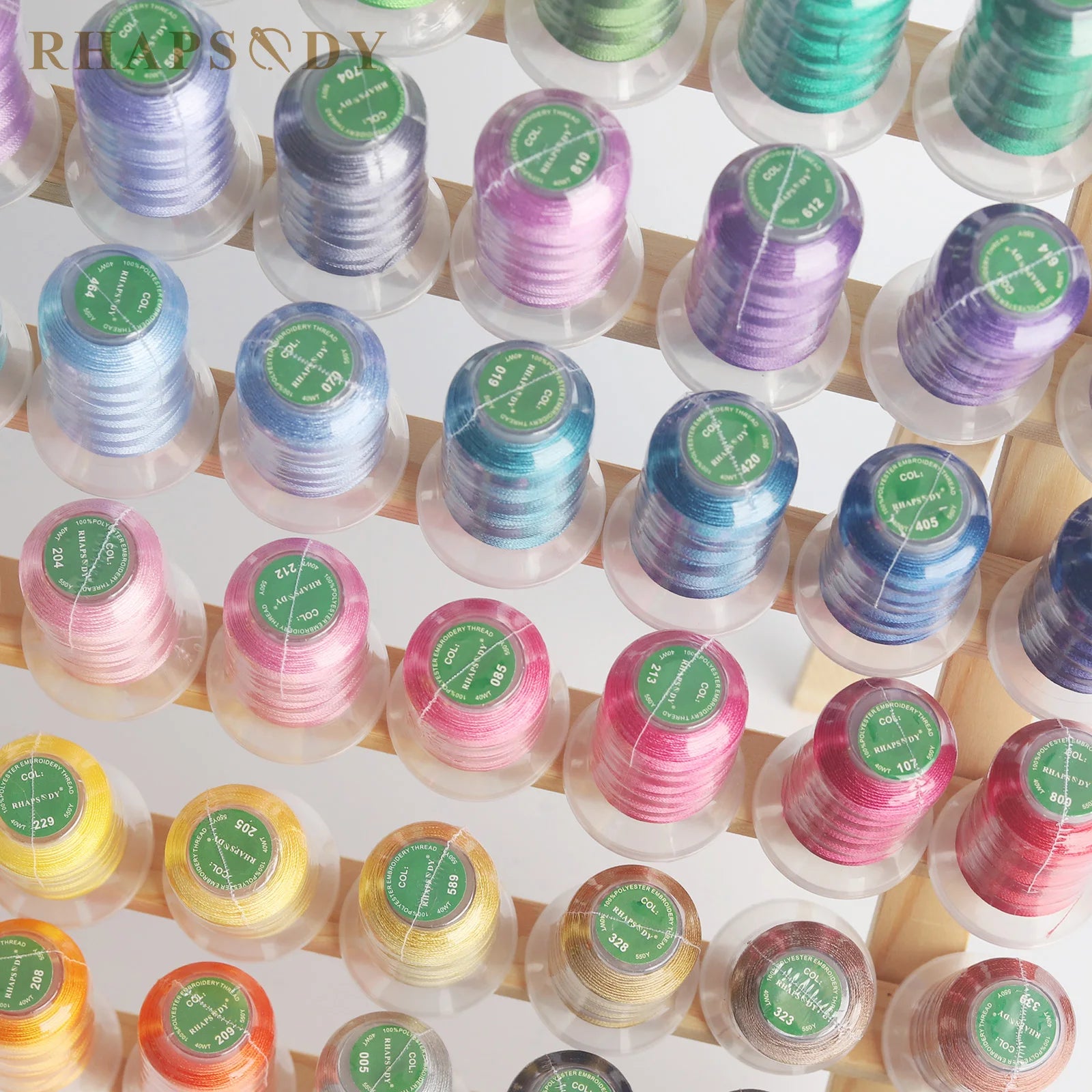 40WT Polyester Embroidery Thread Filament Threads