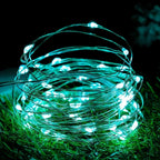 LED Fairy Lights Battery Operated | Waterproof Silver Wire Firefly Starry Lights