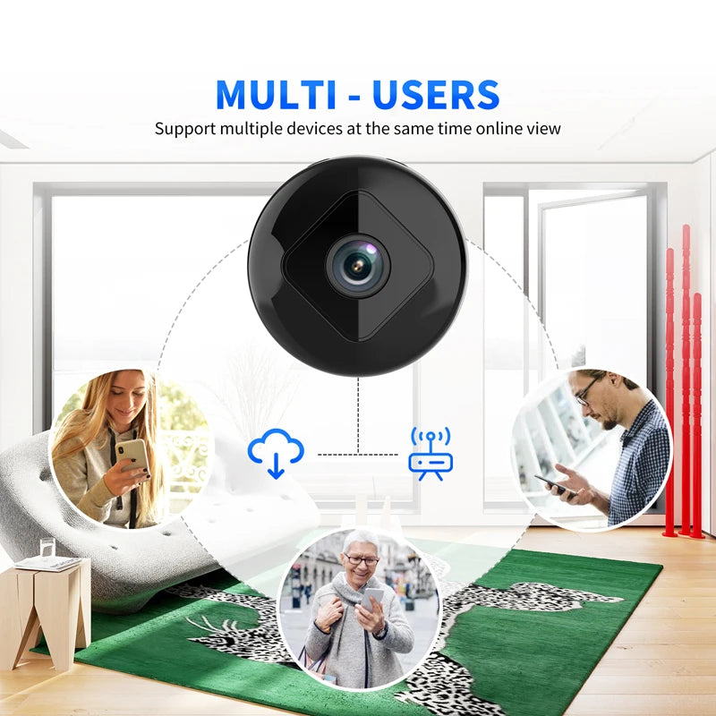 WiFi Security 1080P Camera Wireless Indoor Outdoor