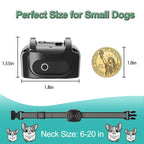Anti Bark Collar for Dogs – Ultrasonic Vibration Training Collar with IP67 Waterproof & USB Rechargeable
