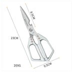 Multifunctional Kitchen Scissors – Stainless Steel Food & Bone Scissors