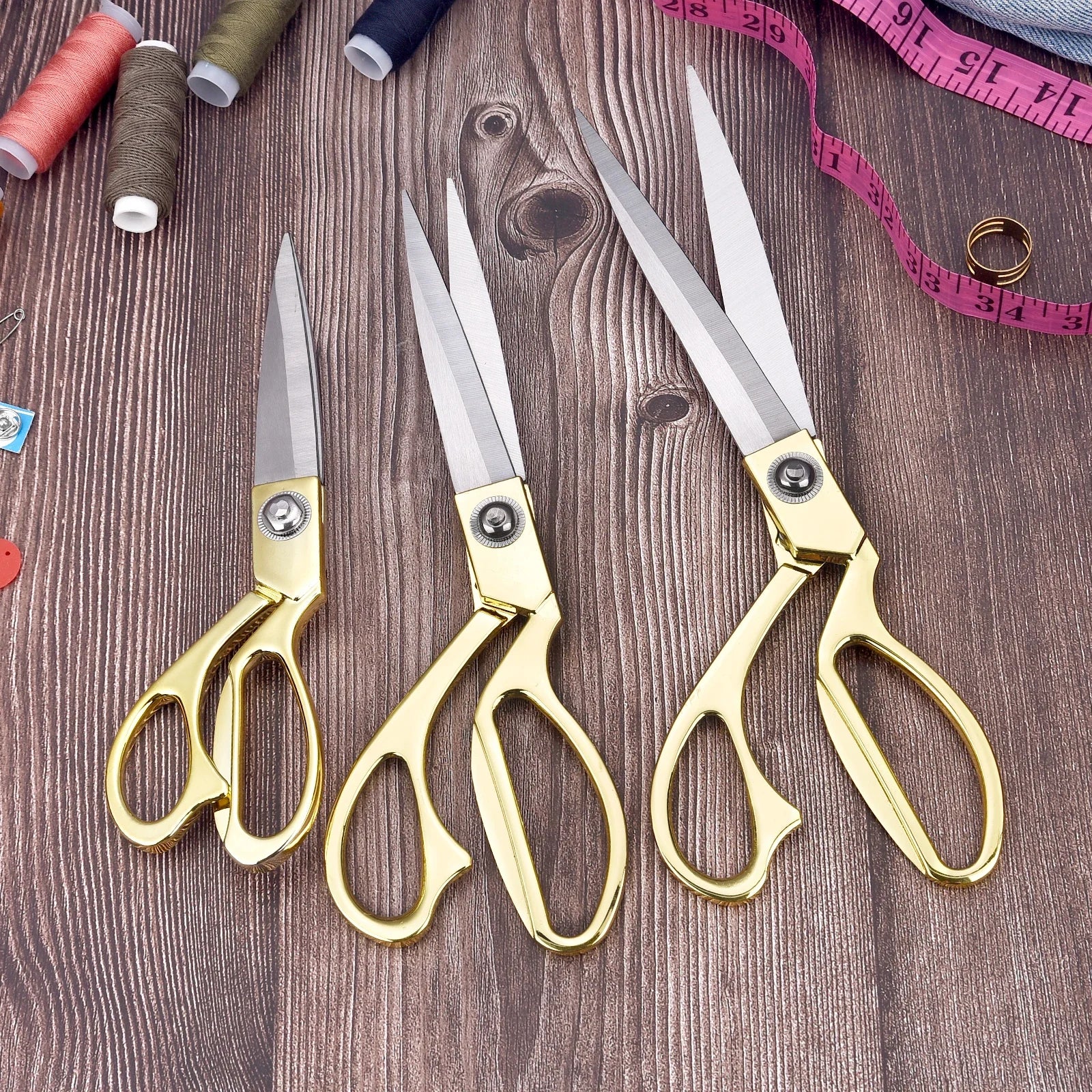 Professional Stainless Steel  Vintage Tailor Scissors