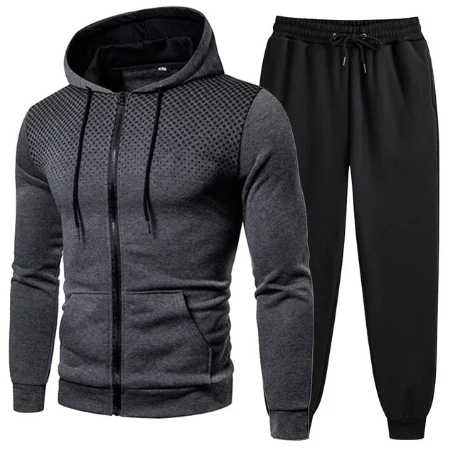 Mens 2026 Tracksuits  Clothing  Sets Hoodie Set Zipper Sweatshirt