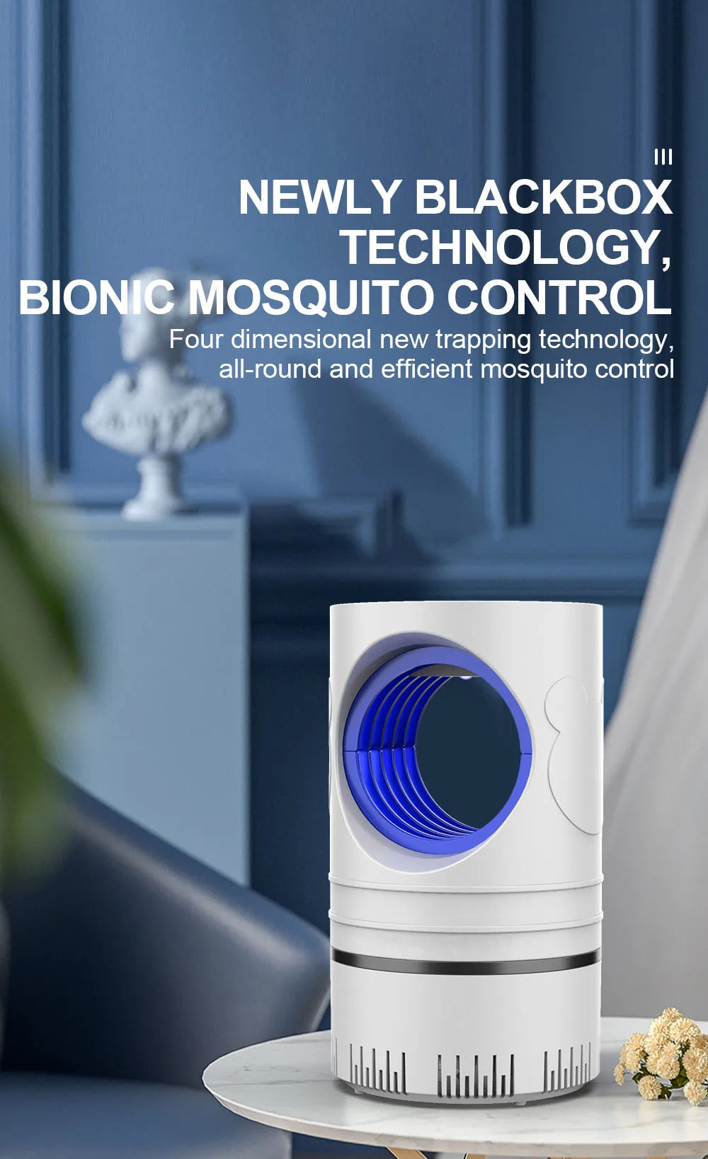 1 Piece Electric Fly Bug Mosquito Insect Killer