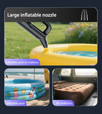 Large inflatable nozzle