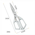 Multifunctional Kitchen Scissors – Stainless Steel Food & Bone Scissors