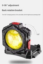 COB LED Wrist Light Torch – 500 Lumens, 4 Modes & USB-C Rechargeable | Hands-Free Running & Camping Light
