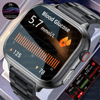 Medical Grade ECG & PPG Smart Watch | Blood Sugar, BMI, Uric Acid & Bluetooth Calling