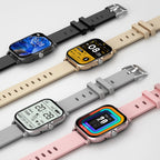 see the diffrent watch straps rather than the metaic bans