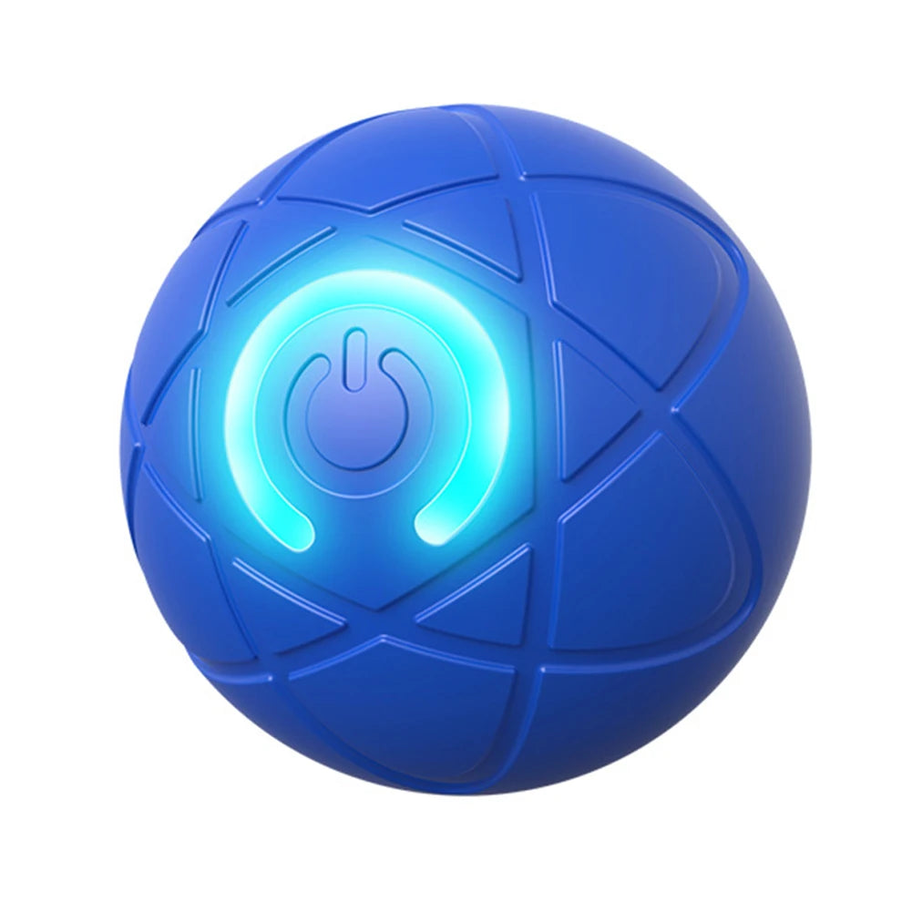 Interactive LED Rolling Dog Ball Toy – Auto-Moving & Rechargeable