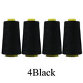 Domestic 100% Polyester overlocker threads. 3000 Yard Each
