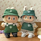 15-17cm For Labubu Doll Mini Clothes