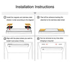 1-4Pcs Rechargeable PIR Motion Sensor LED Bar Light