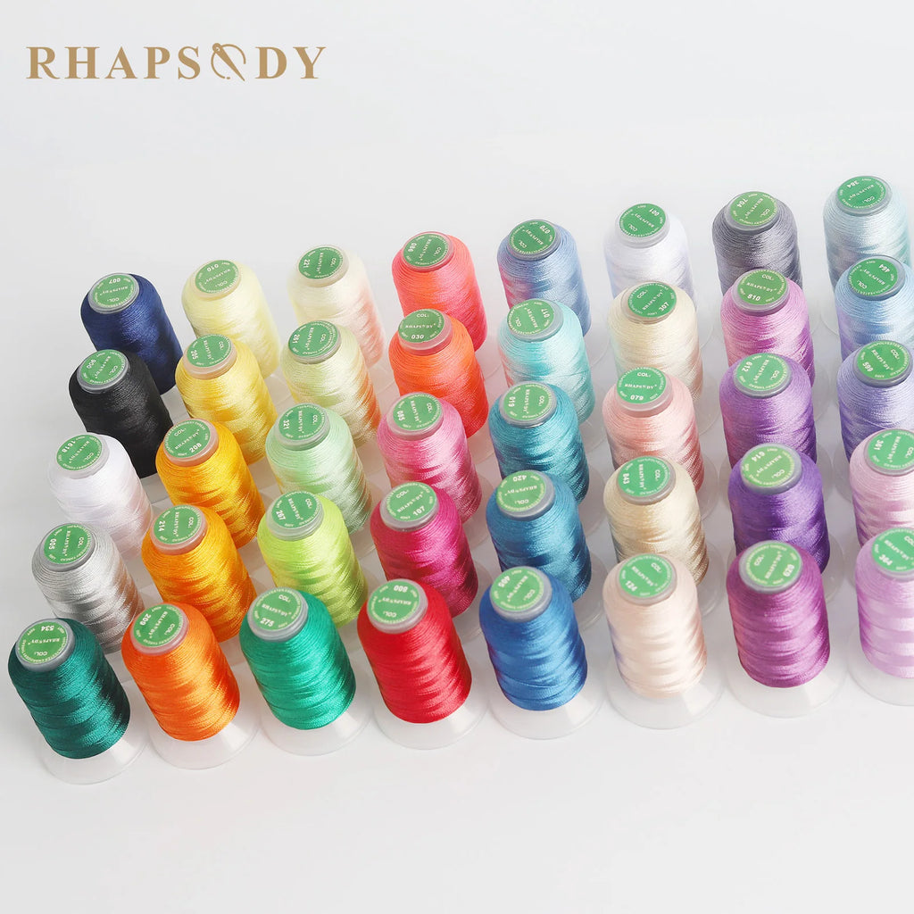 40WT Polyester Embroidery Thread Filament Threads