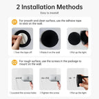 Wireless USB LED Motion Sensor Night Light – Wall Lamp for Bedroom & Living Room