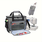 Sewing Machine Carrying Case with Multiple Storage Pockets