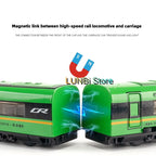 1:87 High Speed Train Die-Cast Model with Lights & Sound