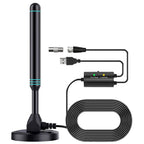 4K HD TV Antenna 500 Mile Long-Range Amplified Digital Antenna DVB-T2 Indoor Outdoor