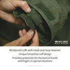 Retro M65 Jacket for Men – Green Outdoor Windbreaker