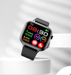 Medical Grade ECG & PPG Smart Watch | Blood Sugar, BMI, Uric Acid & Bluetooth Calling