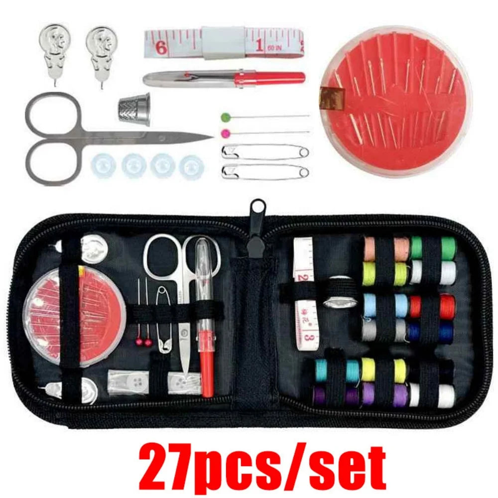 Sewing Kit Complete Set – Threads, Needles, Scissors & More