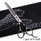 Professional Hairdressing Scissors Set – 5.5 & 6.0 Inch Cutting & Thinning Shears