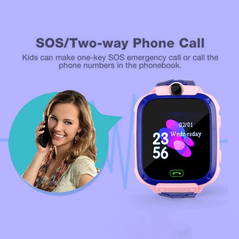 Kids Smart Watch with Camera, Games & Location – Boys & Girls Ages 3–12