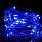 LED Fairy Lights Battery Operated | Waterproof Silver Wire Firefly Starry Lights