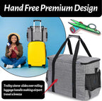 Sewing Machine Carrying Case with Multiple Storage Pockets