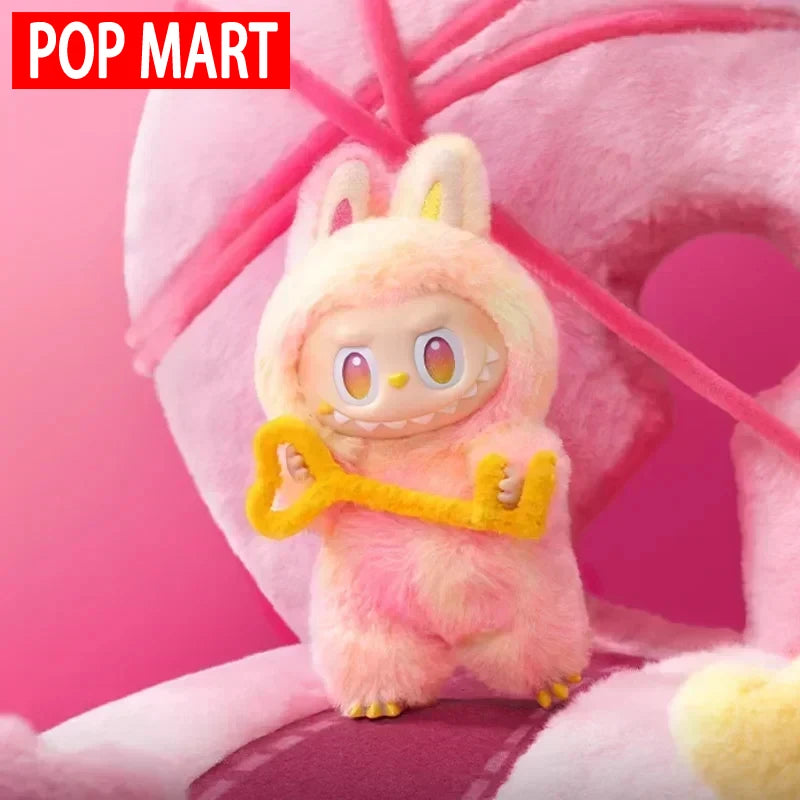 Labubu doll - 100% genuine, Macaron color, It's the perfect gift for children, family and friends.