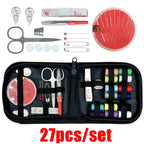 Sewing Kit Complete Set with Threads Needles Scissors Tape Measure Buttons and More