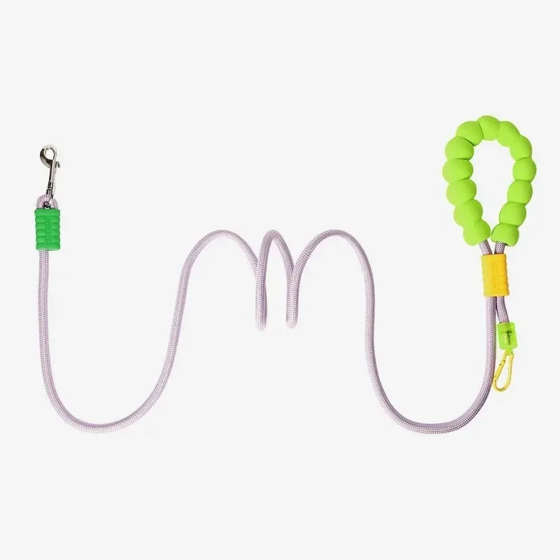 Cross-Body Dog Leash with Cloud Foam Cotton Handle – Hands-Free Walking Leash | Multiple Colours