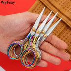 Retro Vintage Embroidery Scissors — Stainless Steel 5 Inch