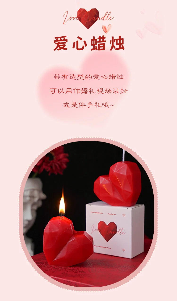 Love Scented Candles Creative Mothers  Day Gifts
