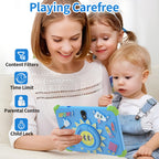 BDF 7-Inch Kids Android 13 Tablet — 4GB RAM, 64GB Storage, Dual Camera, WiFi & Bluetooth | Pink & Blue