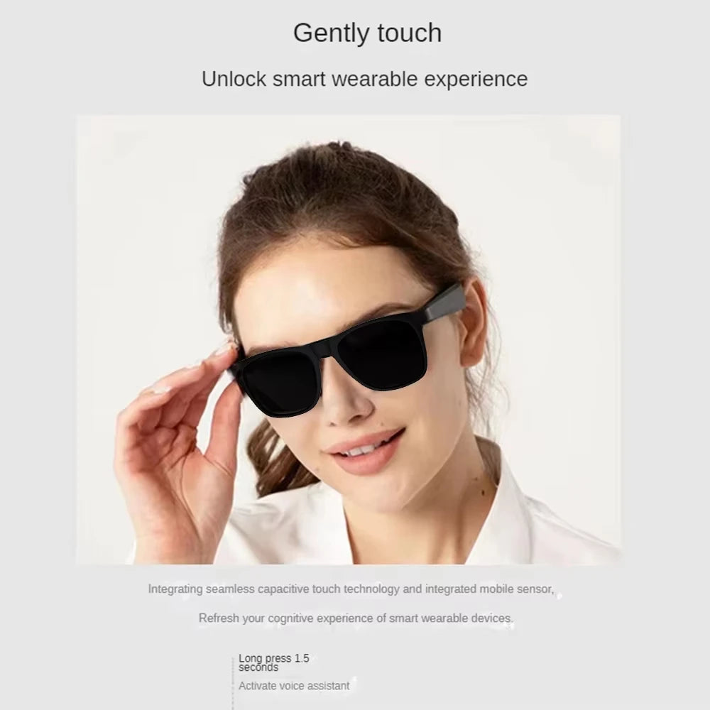 BMAD AI Smart Glasses | 8K Camera, Bluetooth, Voice Assistant & Translator