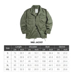 Retro M65 Jacket for Men – Green Outdoor Windbreaker