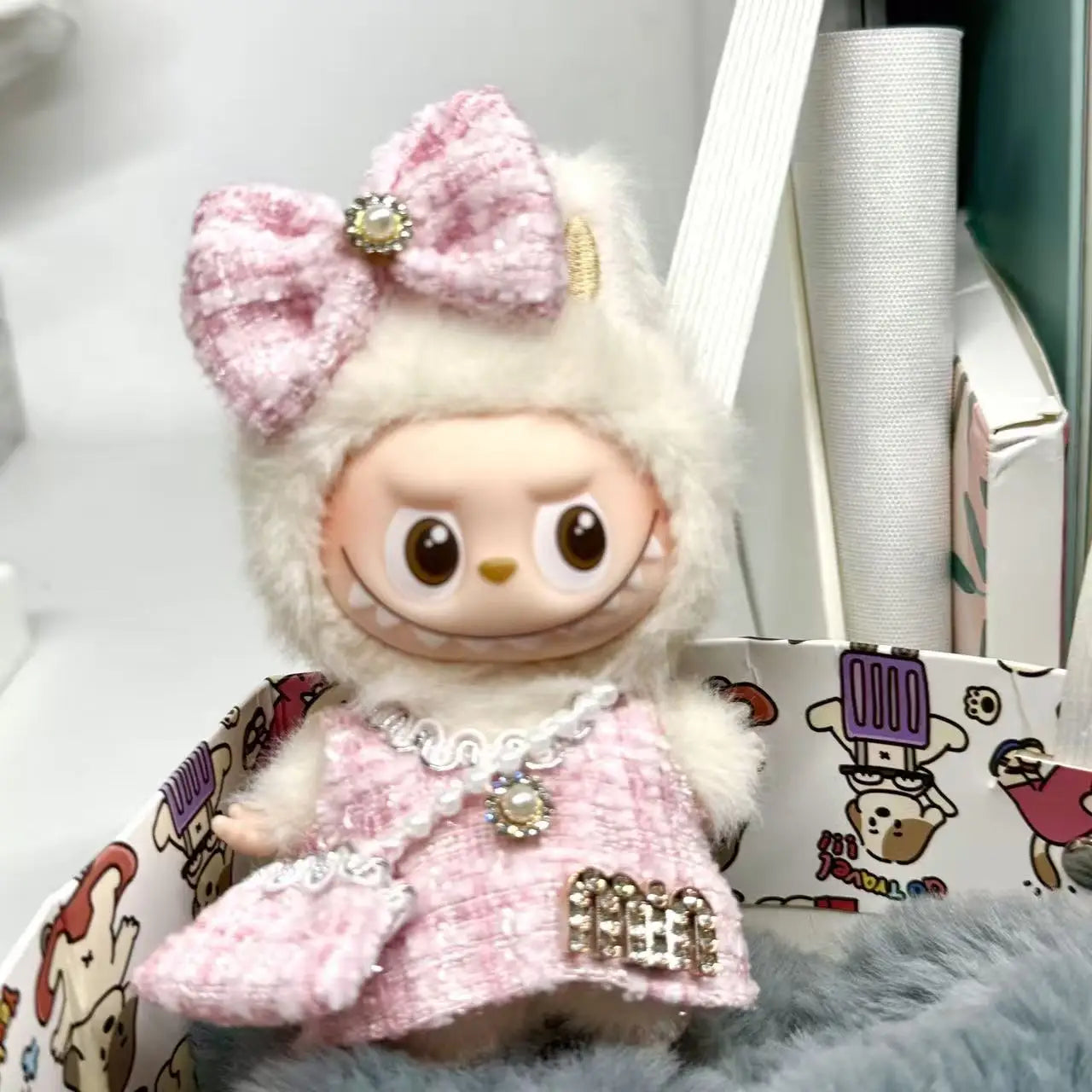 10cm Doll Dress Fashion Outfits for Labubus 4.0-