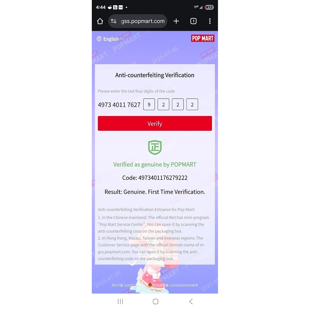 Labubu doll - 100% genuine, Macaron color, It's the perfect gift for children, family and friends.