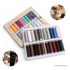 20-Piece 200 metre Polyester Sewing & Embroidery Thread Set