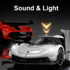 1:32 Scale Hypercar Diecast Supercar Model | Sound, Lights & Opening Doors
