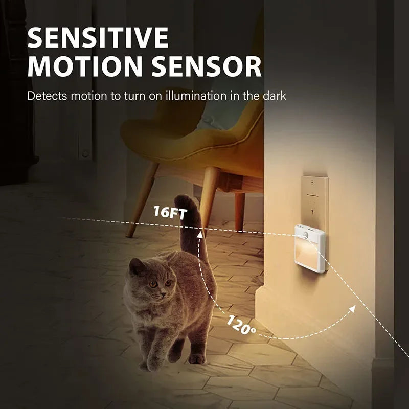 Motion Sensor Night Light - Dimmable LED with AU Plug