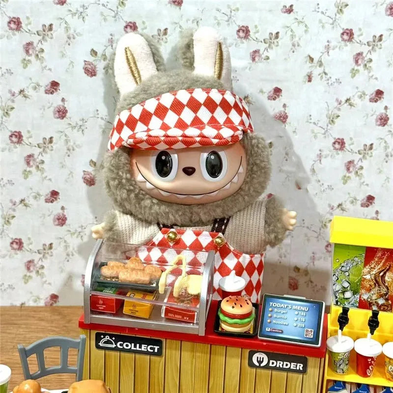 15-17cm For Labubu Doll Mini Clothes