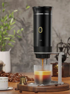 DENOKIN 3-in-1 Portable Espresso Coffee Machine — Capsule, Pod & Ground Coffee | Travel,- Camping & Home