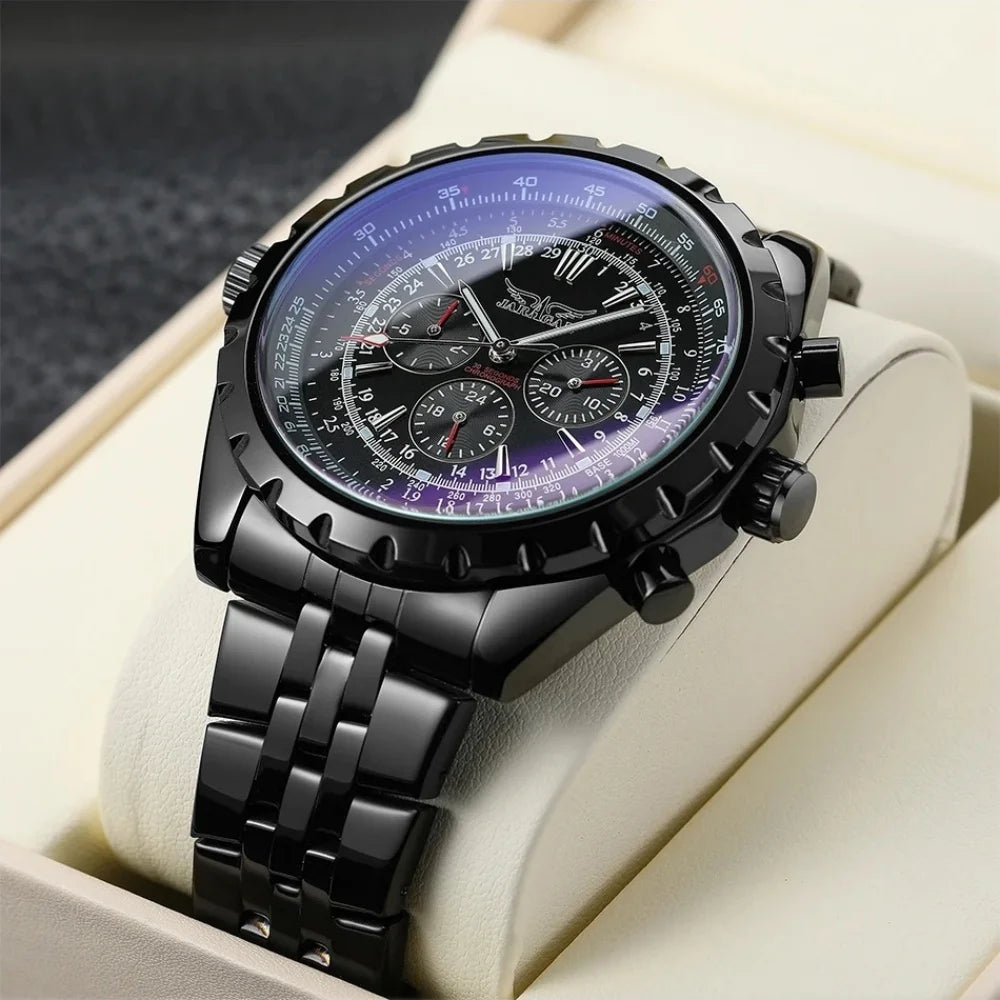 a Black High End mans watch