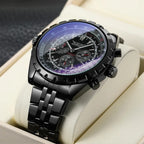a Black High End mans watch