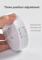Wireless Motion Sensor Night Light – USB Rechargeable LED Puck Light